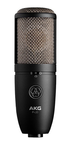 Microfone Akg Perception P420 Studio cor aranha preto
