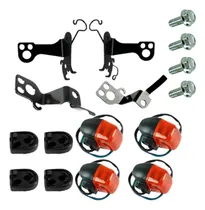Comprar Piscas Seta Coxim + Suportes Ferro Nxr Bros 150 2009 A 2012