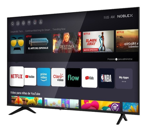 Imagen 3 de 10 de Smart Tv Noblex Dk50x6500 Led 4k 50