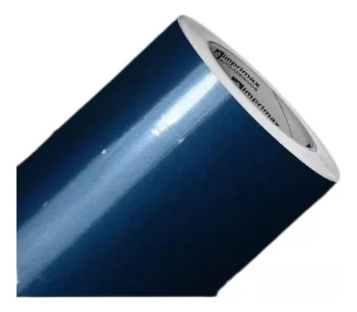 Envelopamento Automotivo Linha Protect Gloss Custom 5mx1,40m Cor Azul Night Trenton