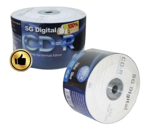 Cd Virgen Sg-digital Logo 56x 80min 700mb