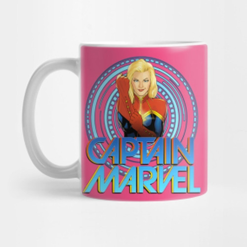 Taza Capitana Marvel Vengadores Freekomic A6