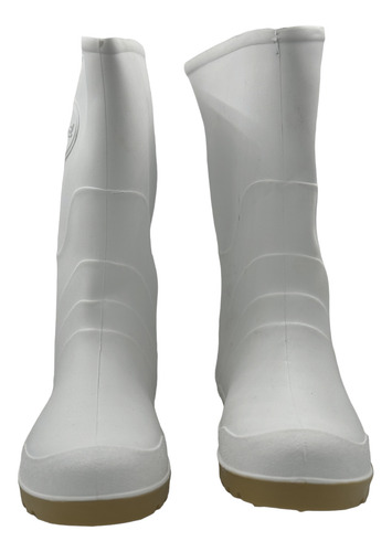 Botas Lluvia Niño Niña Impermeables Plástico Hule Blancas