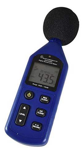 Bafx Products Decibel Metersound Level Reader Wbattery Medid