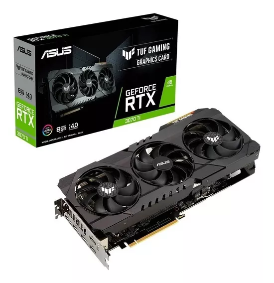 Placa De Video Asus Tuf Rtx 3070 Ti Gaming 8gb Acuario