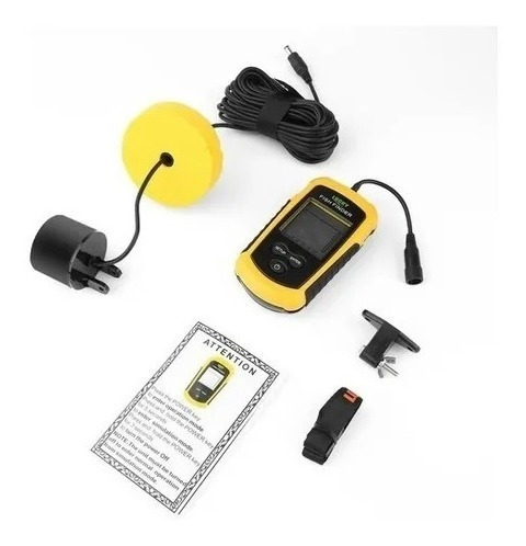 Localizador P/ Peixe Sonar Portátil Com Sonda Para Pesca