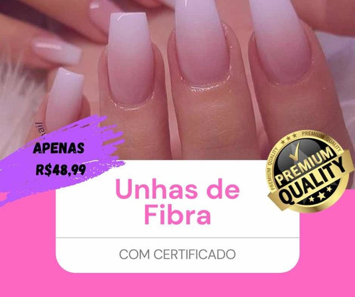 Imagem 1 de 3 de Curso Unhas De Fibra