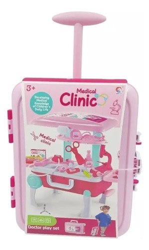 Maletín Grande Doctor Set Niñas Niños Instrumentos Médicos