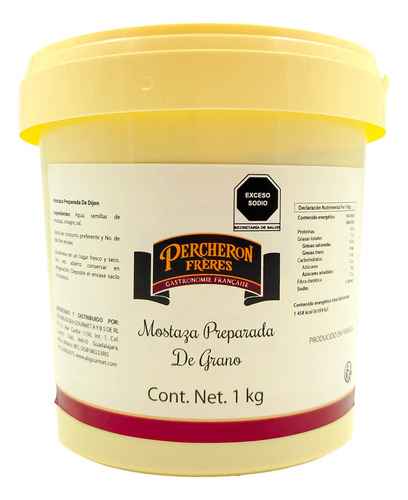 Mostaza De Grano (antigua) 1kg Percheron Frére