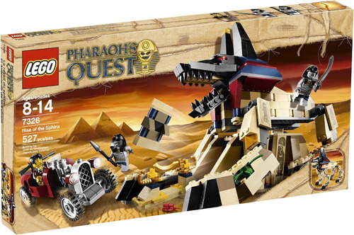 Lego Pharaohs Quest El Origen De La Esfinge, 527 Piezas