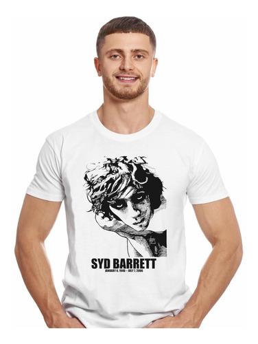 Polera Syd Barrett January 1946 July 2006 Rock Impresión Dir