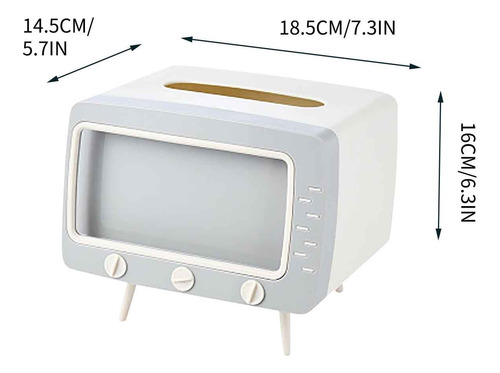 Caja De Pañuelos Multifuncional N Home Tv Living 2004