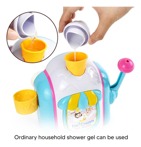 Yy Máquina Para Hacer Espuma De Helado Para El Baño
