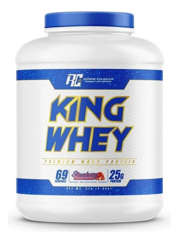 Proteina King Whey Ronnie Coleman 5 Lb Sabor Frutilla