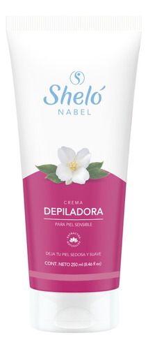 Crema Depiladora Para Piel Sensible Shelo Nabel 250ml