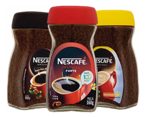 Café Nescafé 3 Frascos