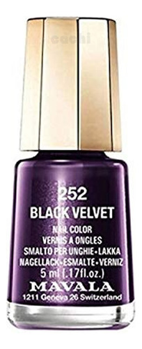 Esmalte Mavala Mini Black Velvet 252