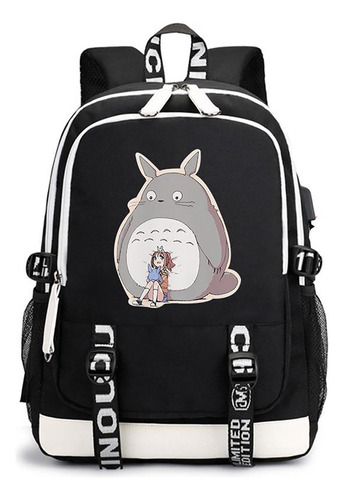 Mochila Totoro My Neighbor Japan Anime Printing Niños Niñas