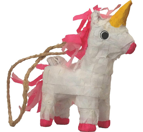 Piñata Con Forma De Unicornio De 8 Pulgadas Ideal Para Loros