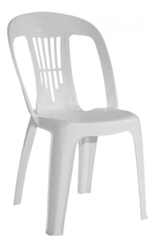 Silla Antonella Blanca/negra- Pvc -  Garden Life - 