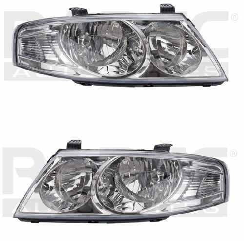 Par Juego Faros Renault Scala 2010-2012 Nivelador Manual Sxc