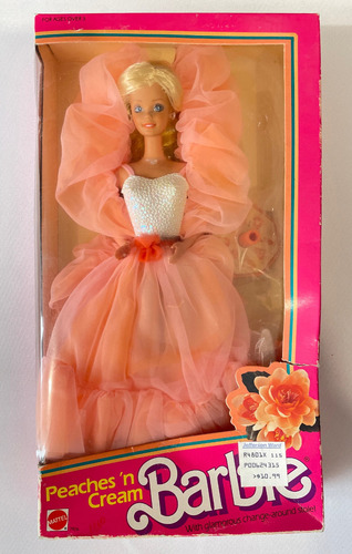 Barbie Peaches 'n Cream Muñeca Vintage 1984 En Caja Original (Usado)