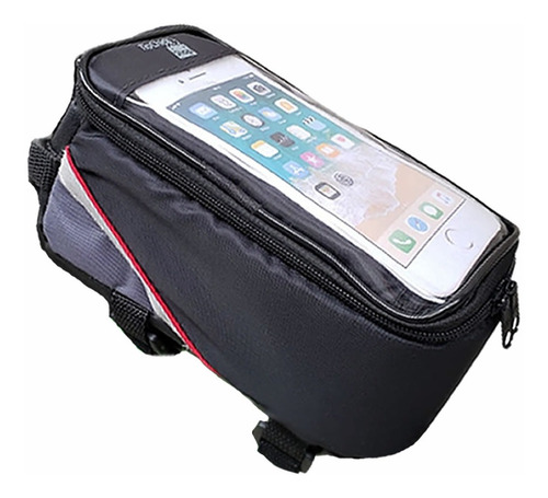 Bolsa Case Celular Bike Bicicleta Quadro Tamanho G Preta