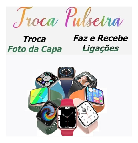 Smartwatch X9 Max 2.0 Tela Alta Definição Nfc Carga Wireless