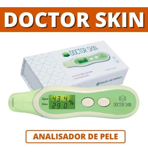aparelho Doctor Skin Doutor da Estética Analisador de Pele Doctor Skin dia/noite  para pele normal de 123g não se aplica anos