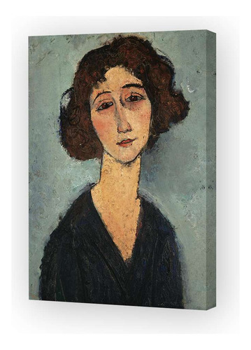 Cuadro 60x90cm Amedeo Modigliani Pintor Retrato Rostros M4