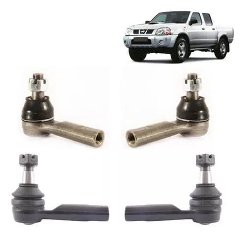 Terminal Int + Ext (par) Para Nissan Terrano 2.5 2009/2015