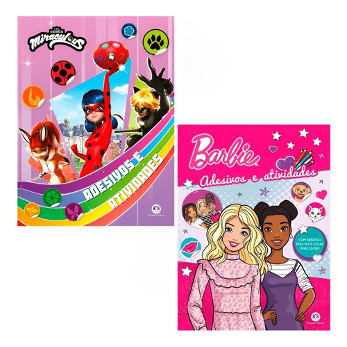 Adesivos E Atividades - Barbie | Ladybug: Barbie | Ladybug, De Alice Ramos. Série 1, Vol. 1. Editora Ciranda Cultural, Capa Mole, Edição 1 Em Português, 2023