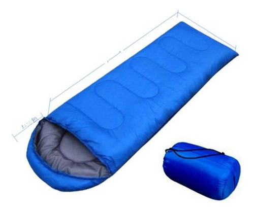 Envolvente Exterior Azul Bolsa De Dormir Camping Senderismo 