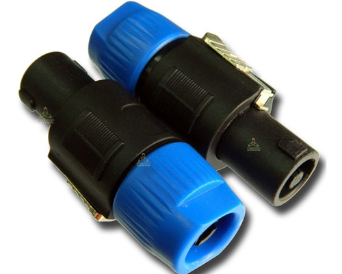 Conector Plug Speakon Macho 4 Polos Kit C/4 Peça Menor Preço