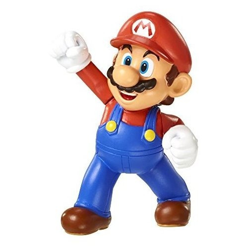 Minifigura De Acción De Mario Bros De 2.5 Pulgadas