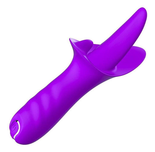 Vibrador De Clitóris Com Língua E 10 Modos De Vibração - Usb
