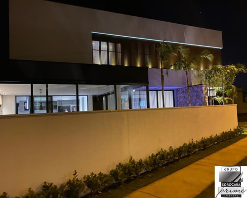 Imagem 13 de 19 de Porteira Fechada Sobrado Com 3 Dormitórios À Venda, 281 M² Por R$ 2.140.000 - Condomínio Chácara Ondina - Sorocaba/sp - Ca00090 - 68679715