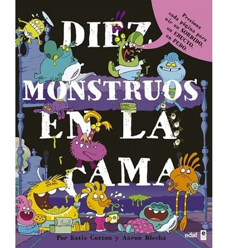 Libro Diez Monstruos En La Cama Betina Editorial