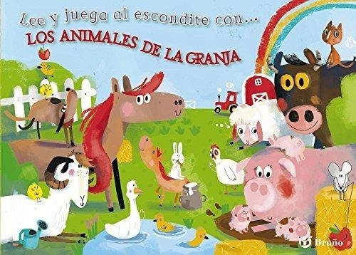 Los Animales De La Granja. Lee Y Juega Al Escondite