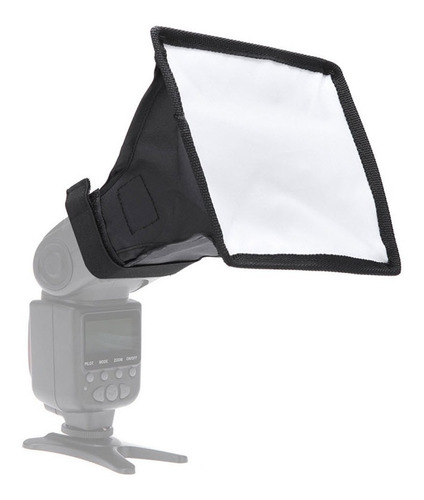 Difusor Flash Softbox 15cm X 17cm Para Canon Younguo Nikon 