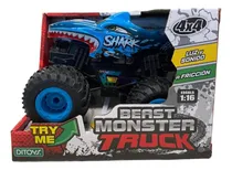Comprar Auto A Friccion Luz Y Sonido Beast Monster Truck 4x4 Ditoys