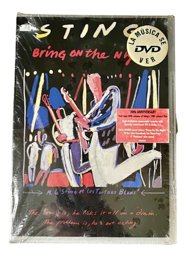 Sting, Bring On The Night - Dvd 20th Anniversary Ed.- Nuevo!