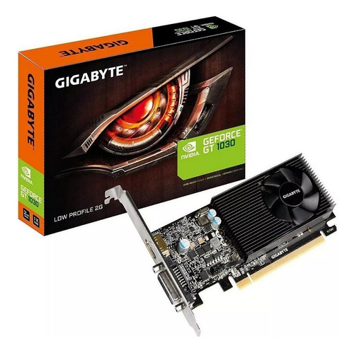 Tarjeta De Video Gigabyte Gt1030 2gb Ddr5 Pci-e X16 Hdmi Dvi