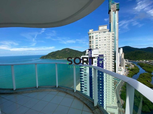 Imagem 10 de 23 de Oportunidade Ocean Palace Frente Mar,apartamento 4 Suítes, 4 Vagas Privativa, Barra Sul - Ap0159