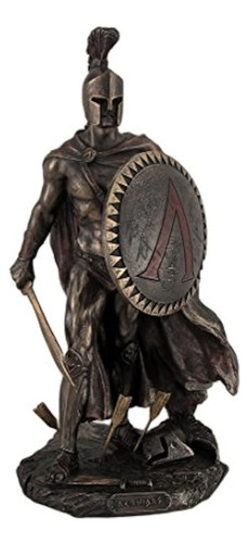 Diseño Veronés Rey Espartano Leonidas Con Espada Y Escudo Es