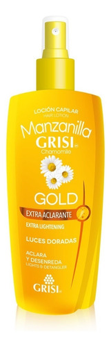 Loción Manzanilla Aclarante De Cabello 250ml Grisi