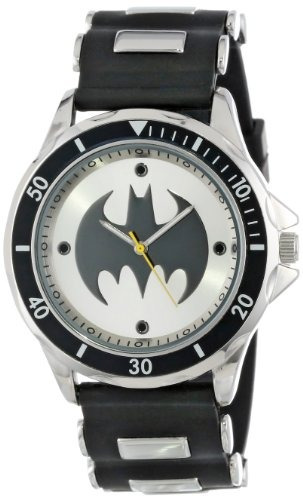 Batman Reloj Analógico Bat9062 Para Hombre Con Goma Negra