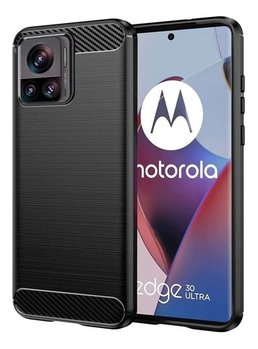 Funda Antigolpes Carbono Para Motorola Edge 30 Ultra 