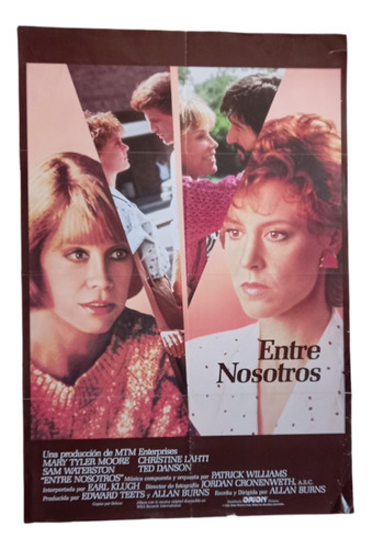 Poster Pelicula Entre Nosotros 1986