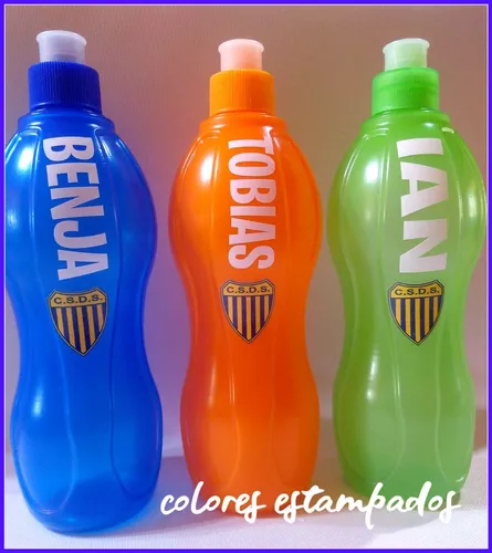 Botella De Agua Deportiva Personalizada Con Logo - Modelo